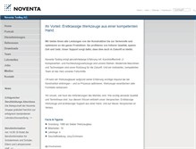 Tablet Screenshot of noventa-tooling.com